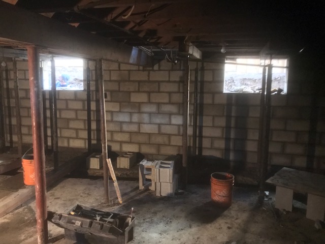 Block repair project