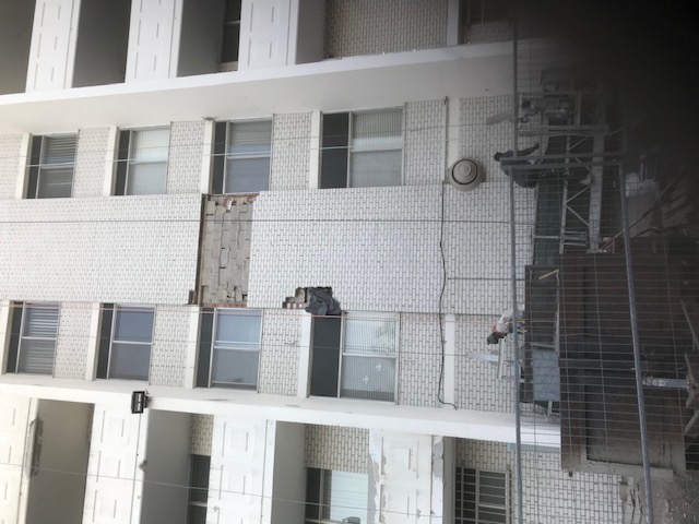 Block repair project
