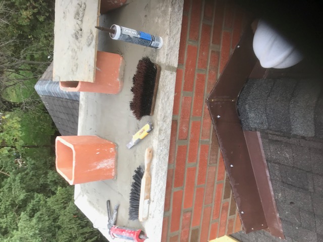 Chimney repair project