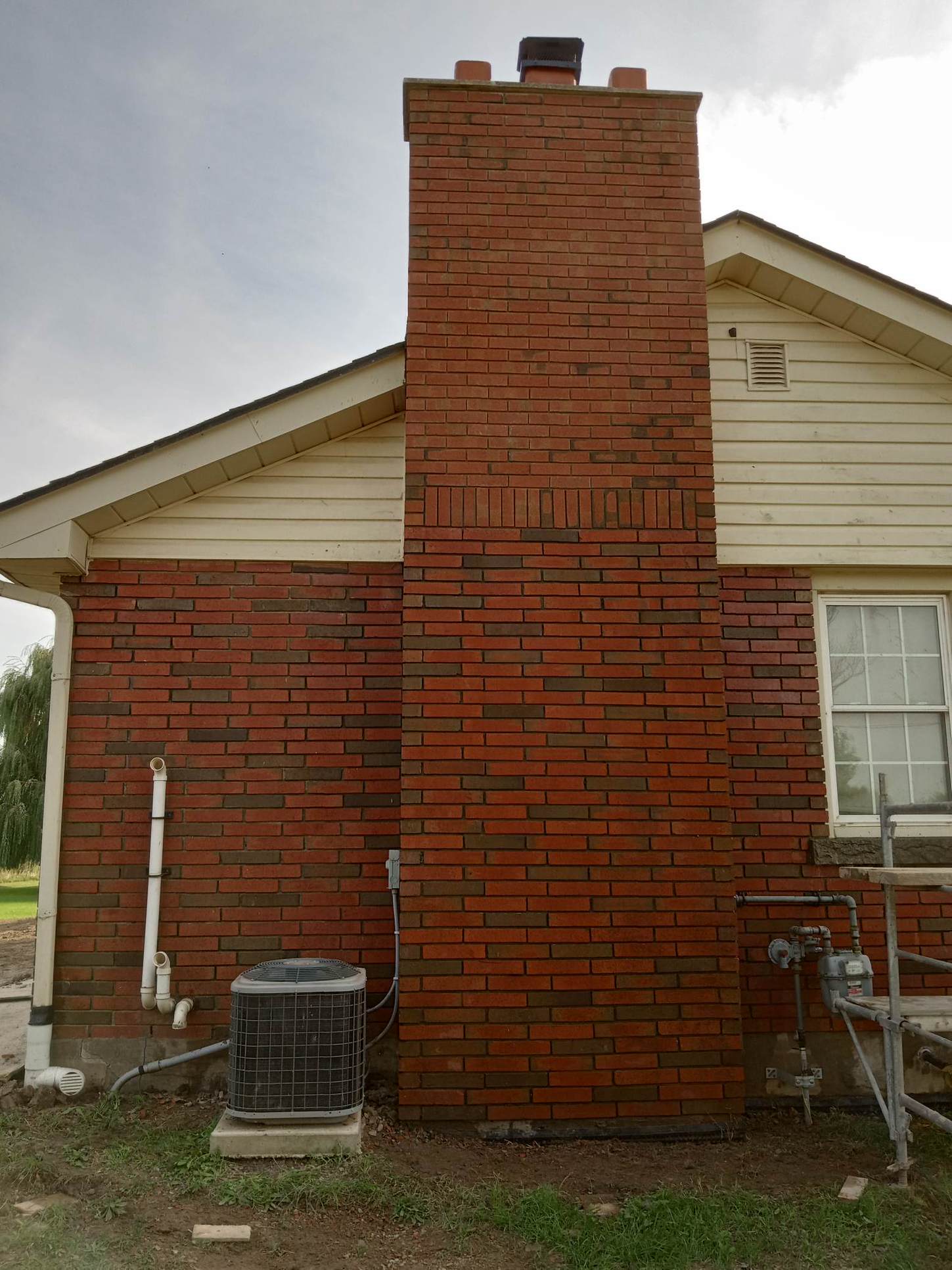 Chimney repair project