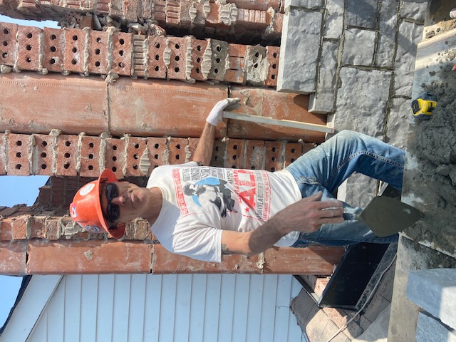 Chimney repair project