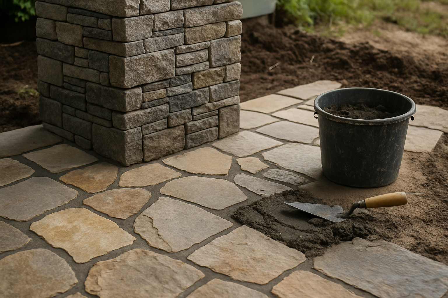 Flagstone & Veneer Installations