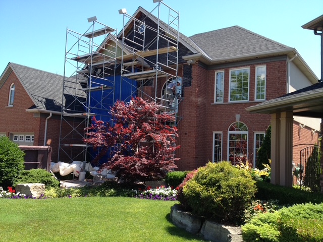 House refacing project
