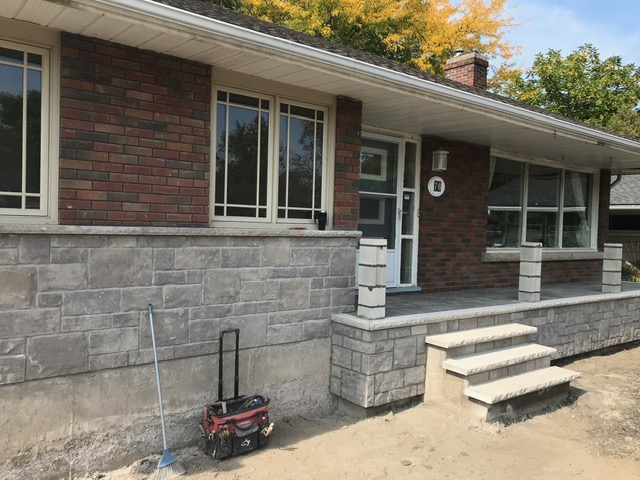 House refacing project