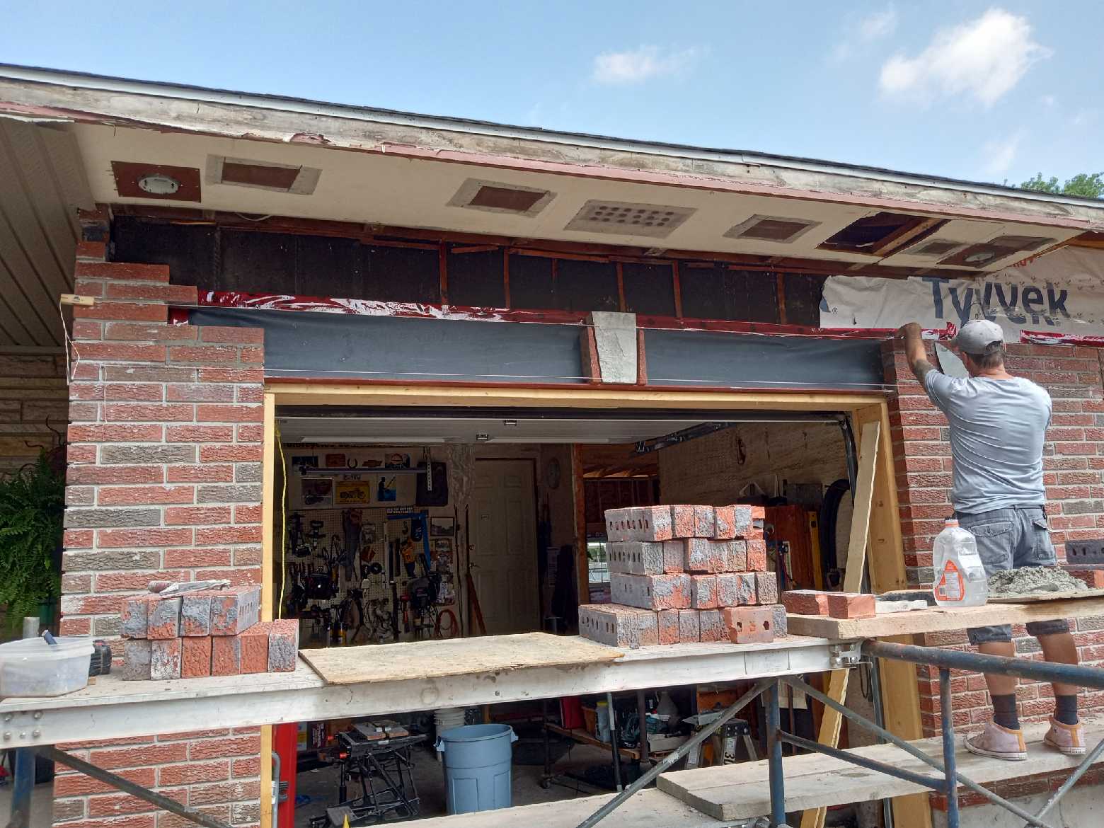 House refacing project