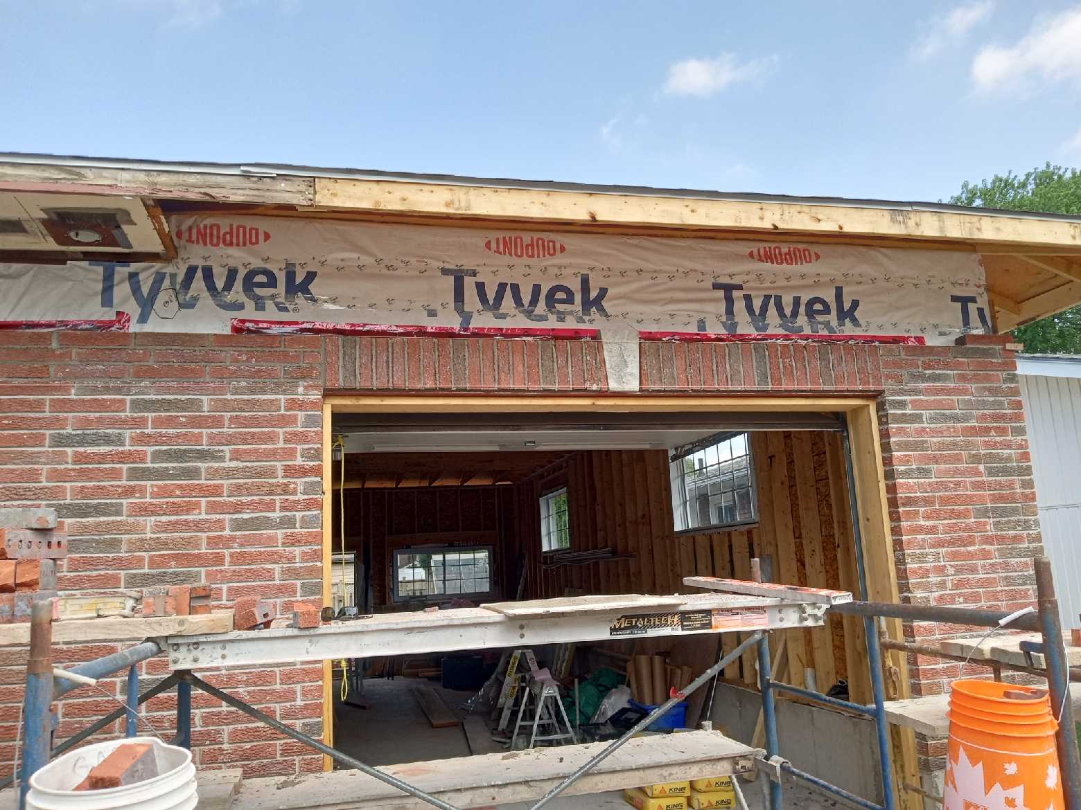 House refacing project
